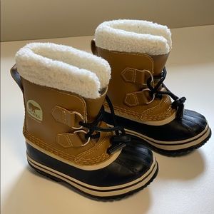 Sorel toddler waterproof snow boots